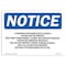 Signmission OSHA, 7" Height, 10" Width, Peel & Stick Wall Graphic, 10" W, 7" H, Landscape, OS-NS-RD-710-L-12776 OS-NS-RD-710-L-12776 - alternate 1